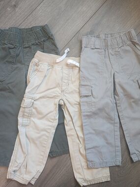 Boys Cargo Jogger Pants 3T